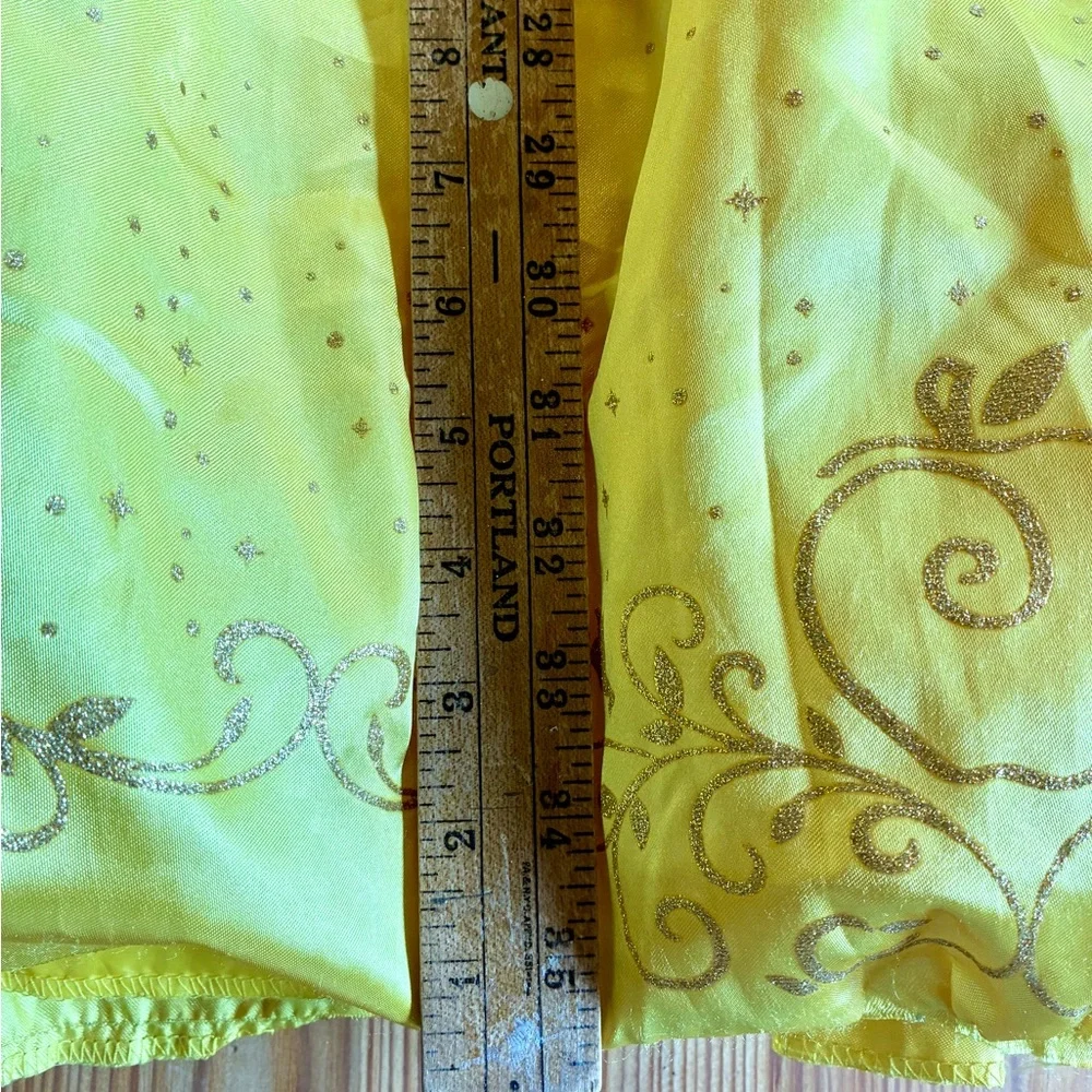 Disney Snow White Costume Gown Satin Dress Medium 7 8 Halloween Fairy Princess